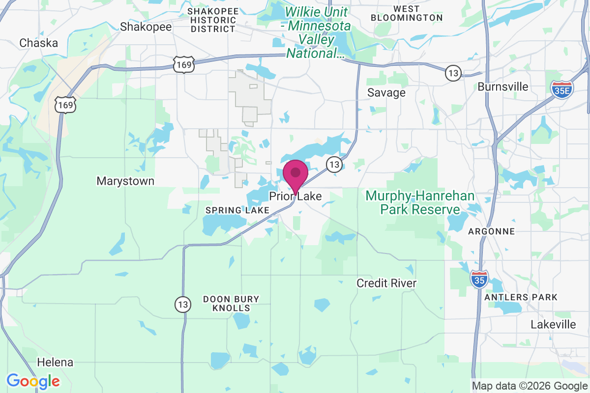 Prior Lake map