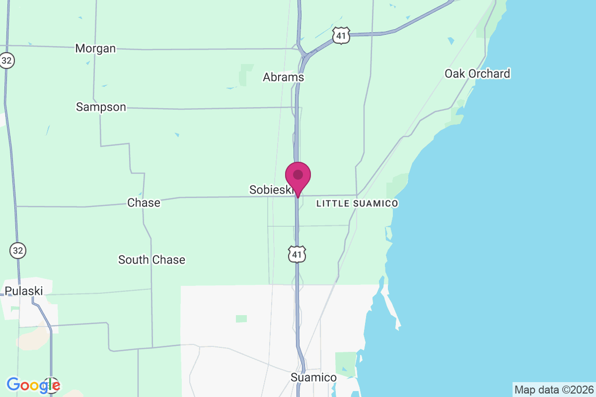 Sobieski Corners map