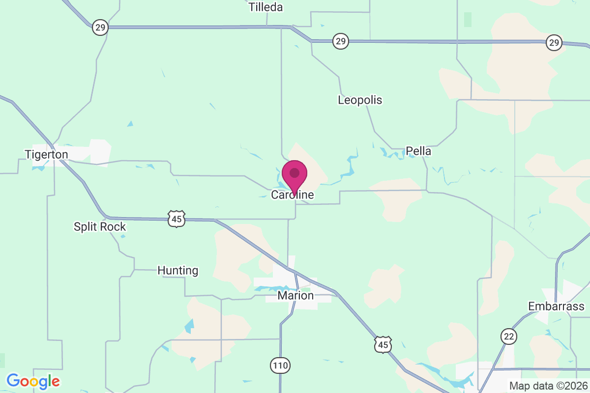 Caroline map