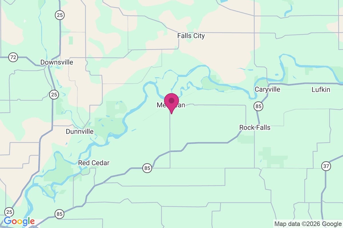 Meridean map