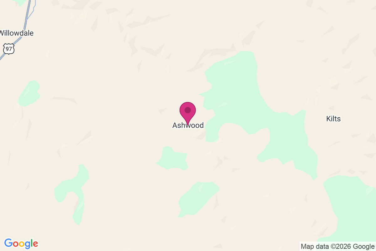Ashwood map