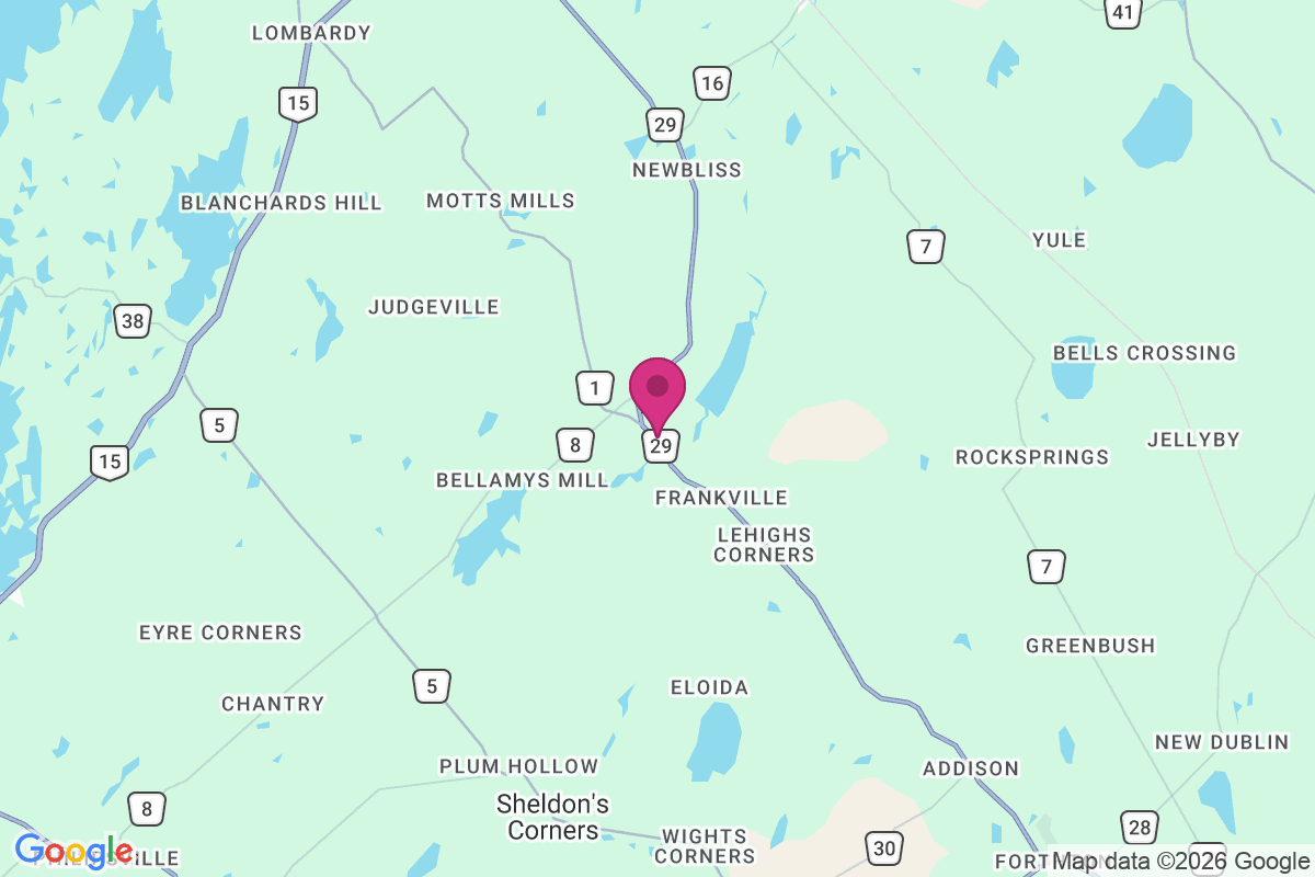 Frankville map