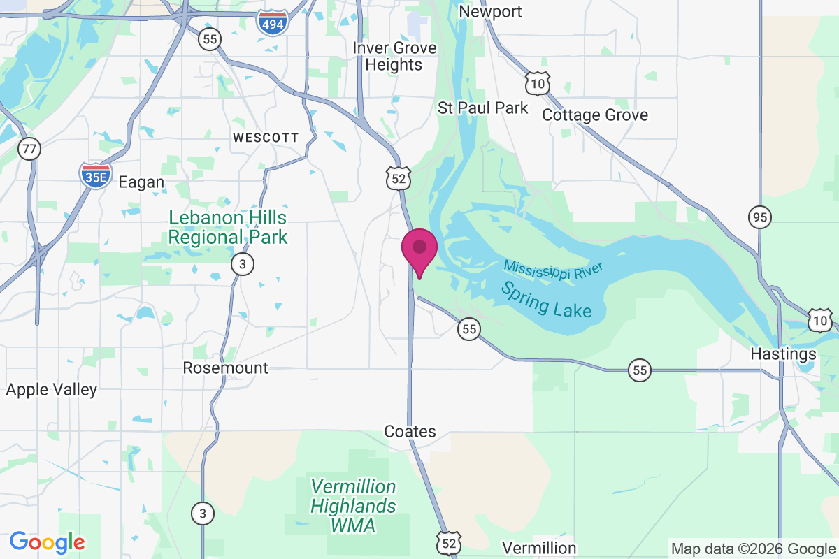 Pine Bend map