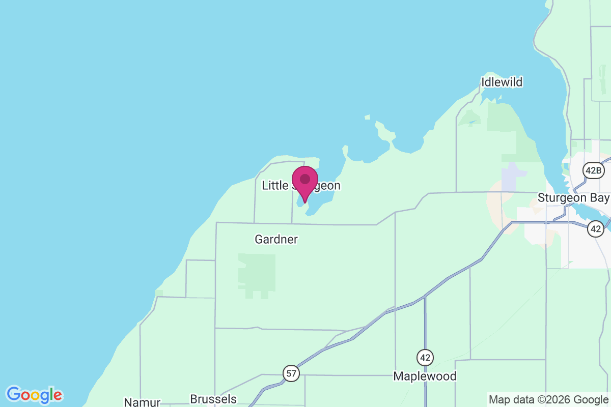 Little Sturgeon map