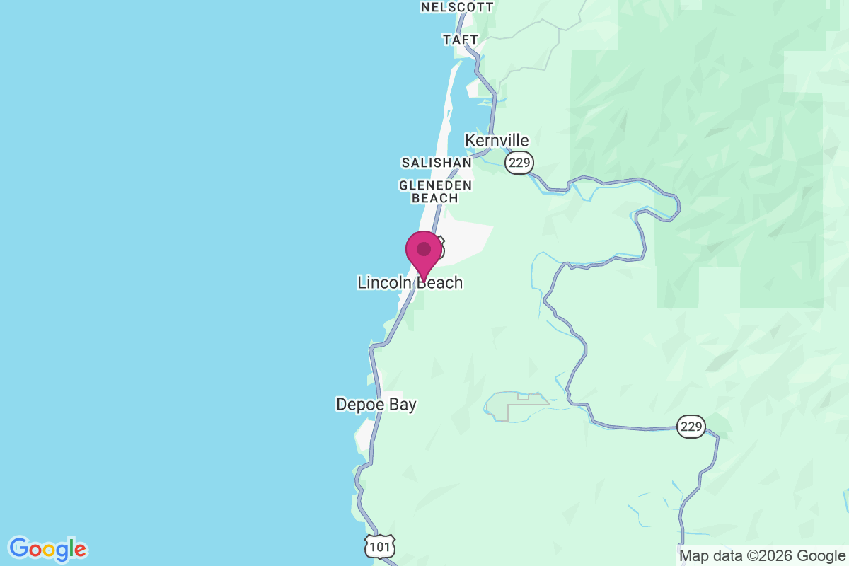 Lincoln Beach map