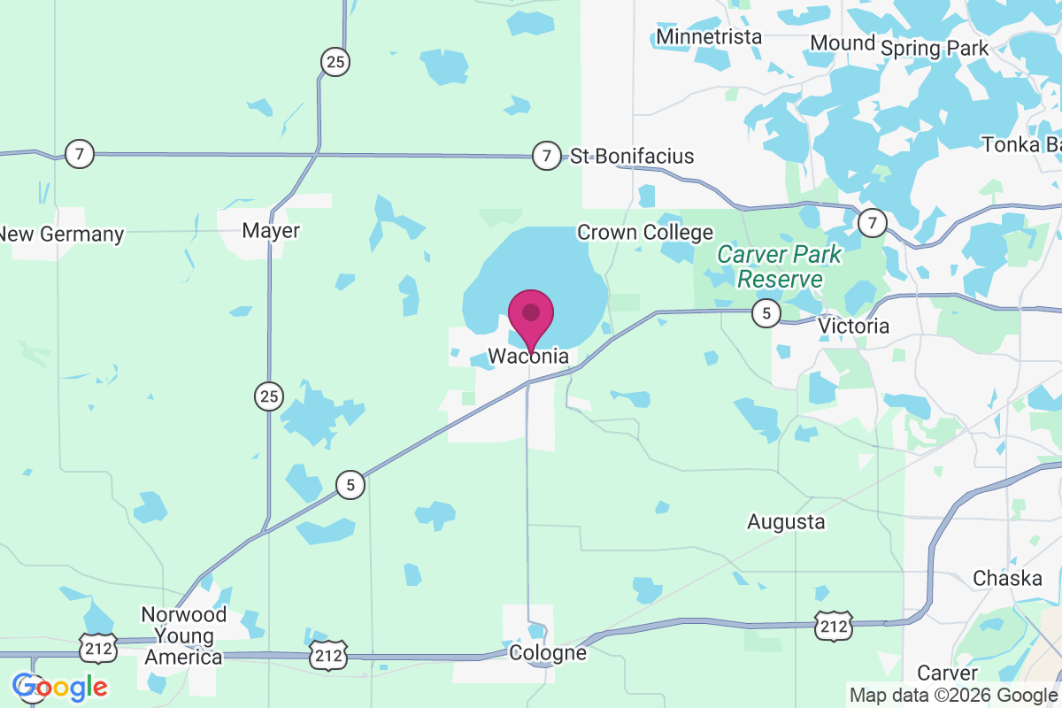 Waconia map