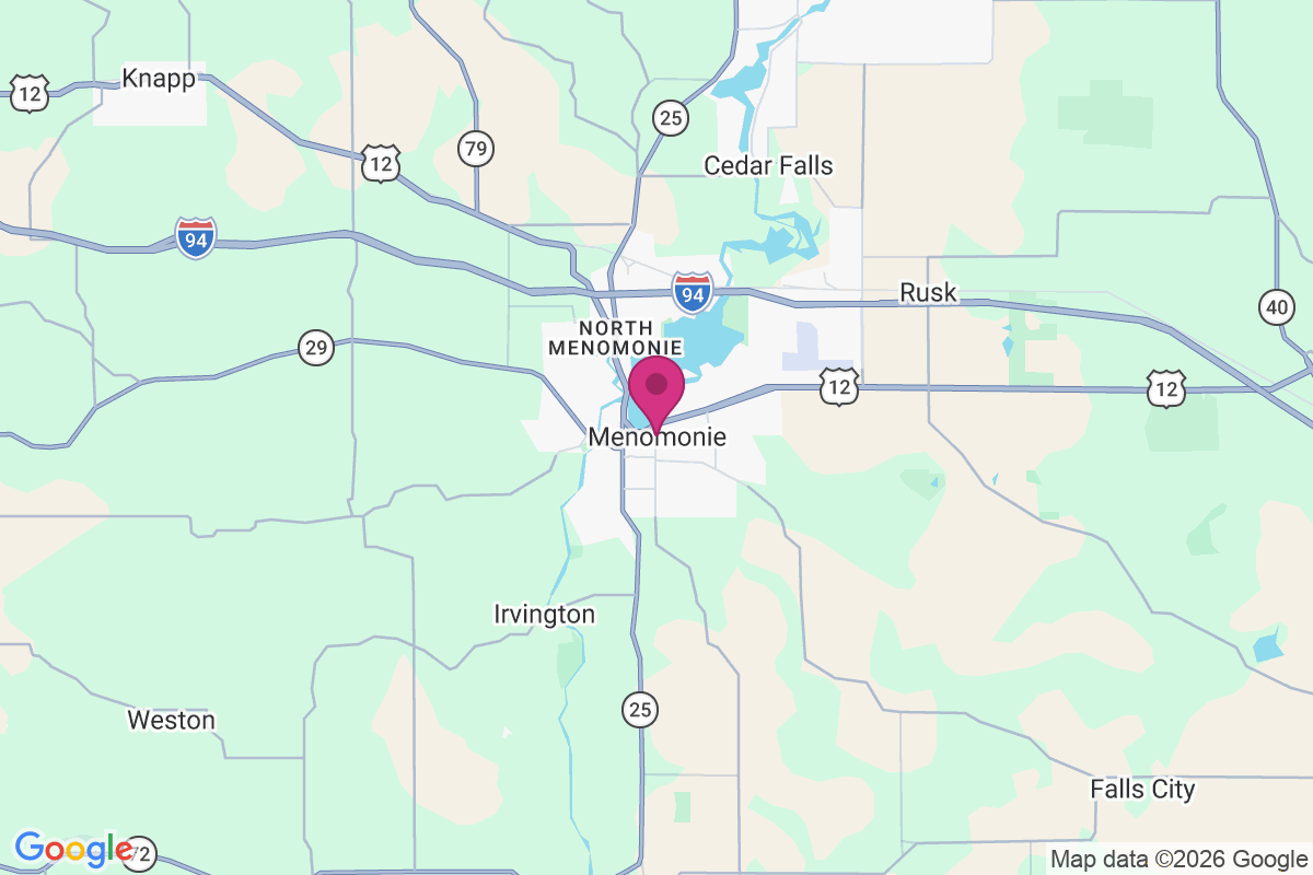 Menomonie map