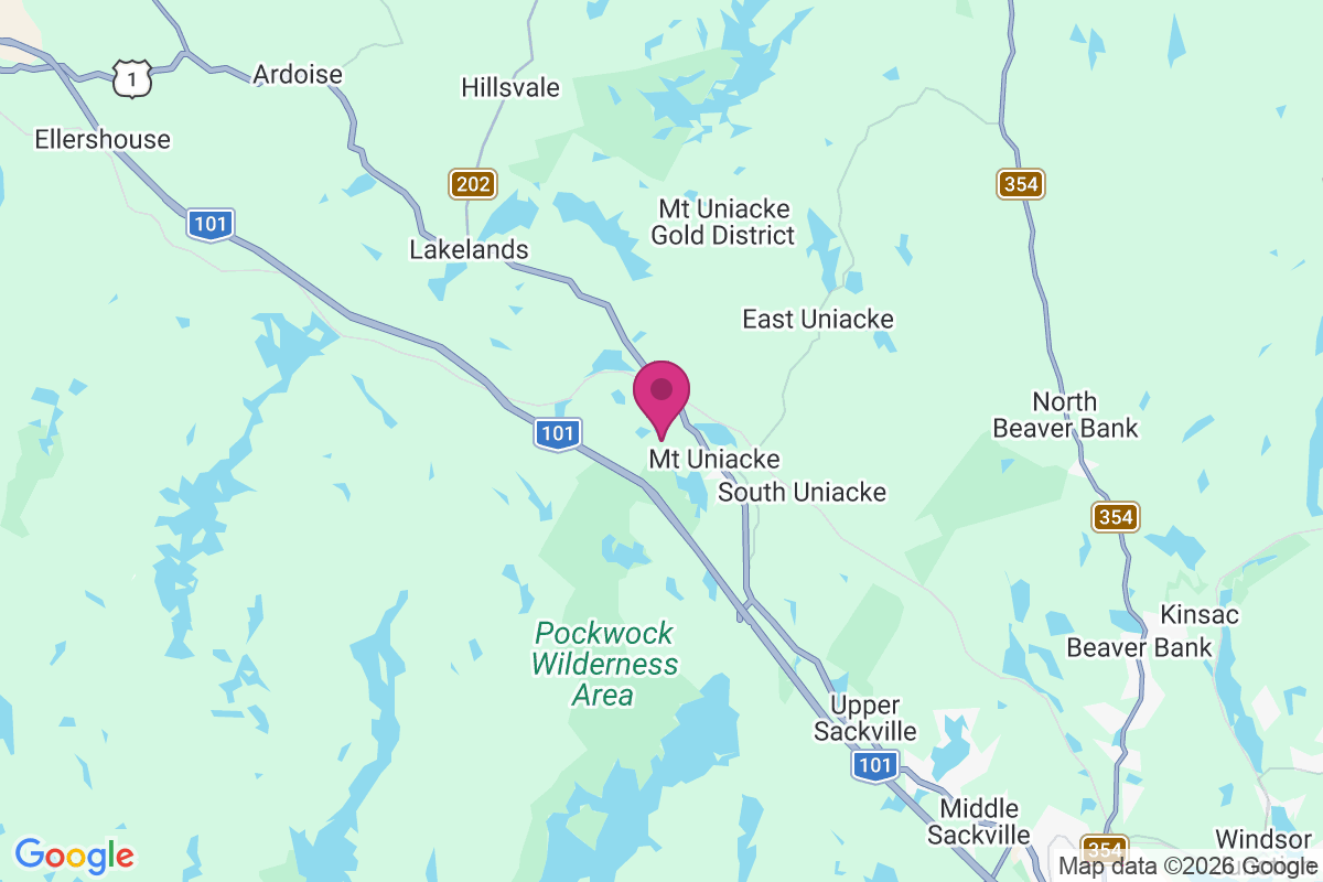 Mount Uniacke map