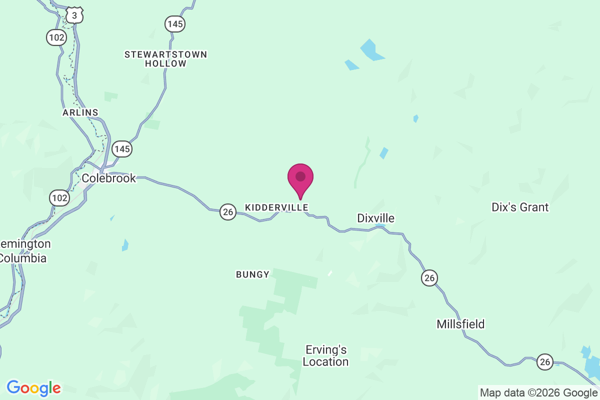 Upper Kidderville map