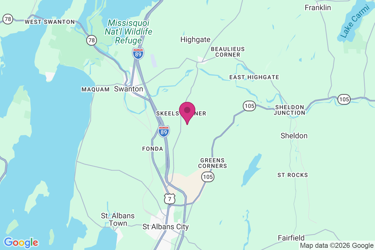 Skeels Corner map