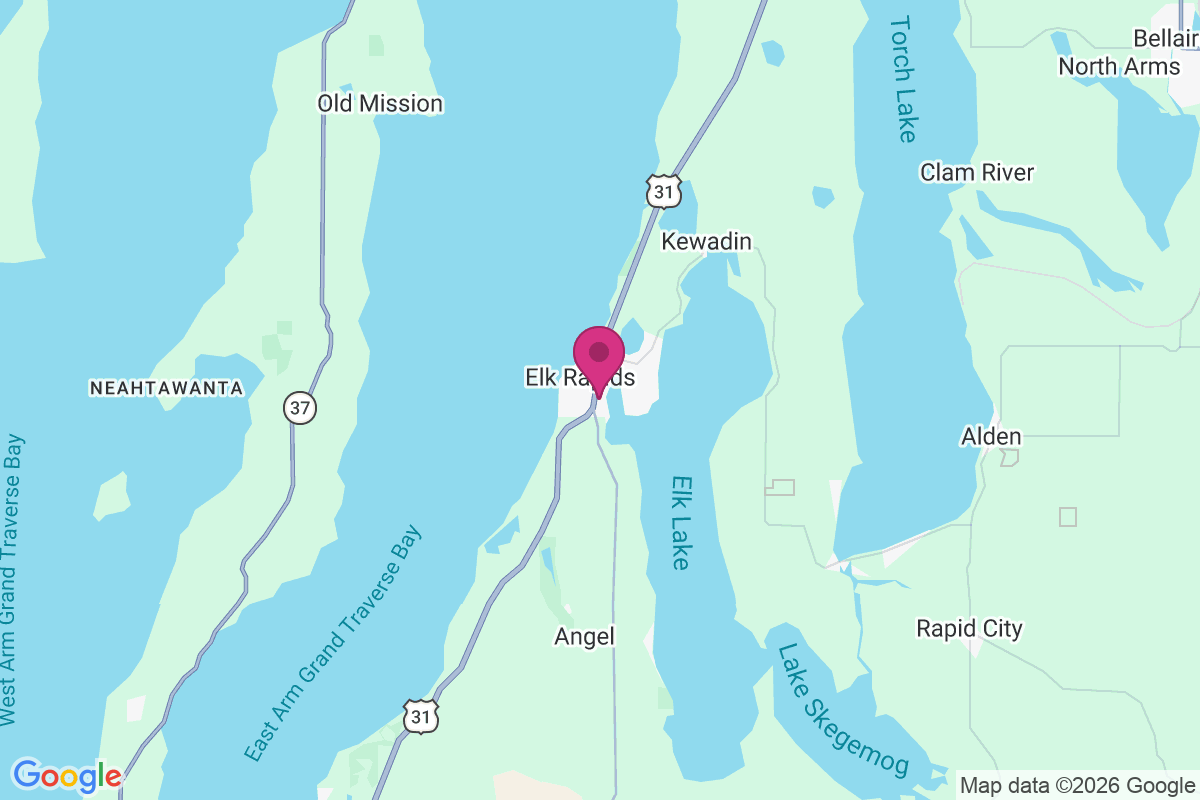 Elk Rapids map