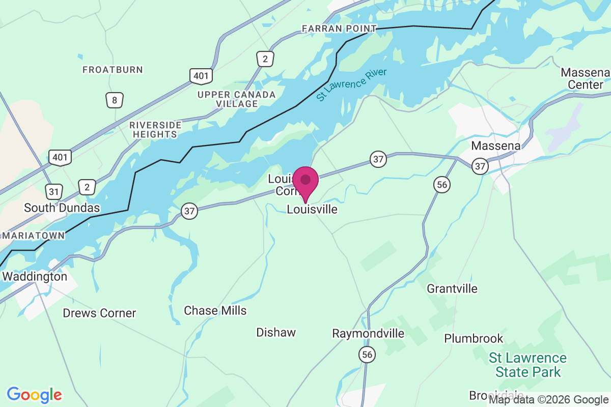 Louisville Corner map