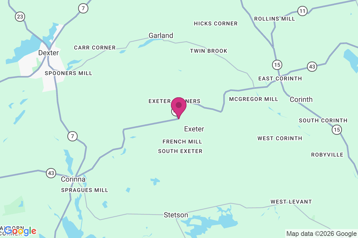 Exeter Center map