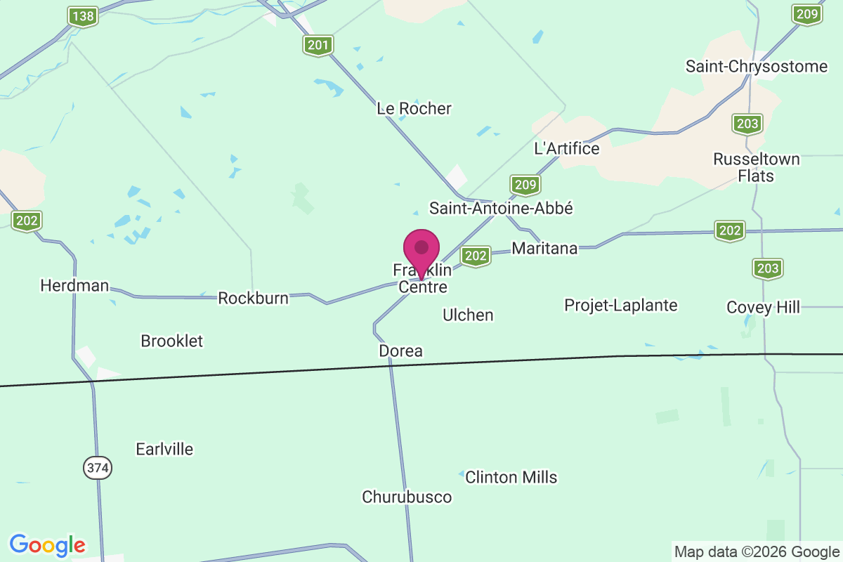 Franklin Centre map