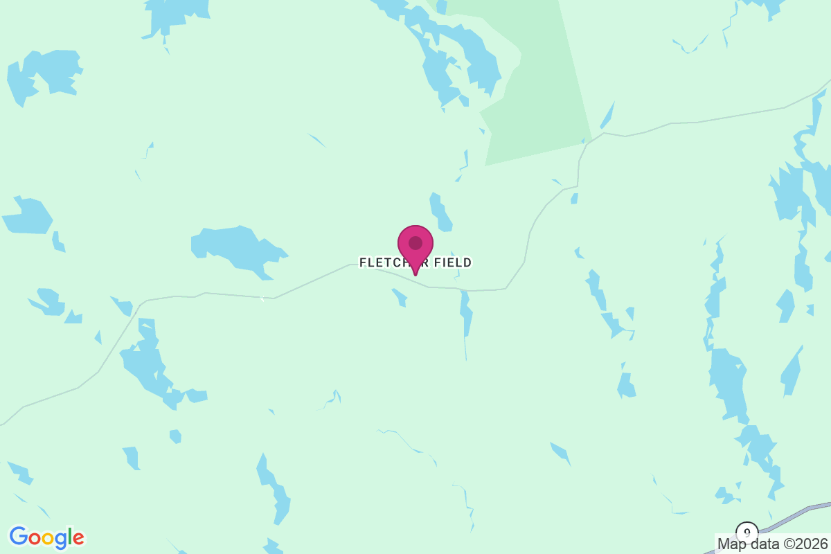 Fletcher Field map