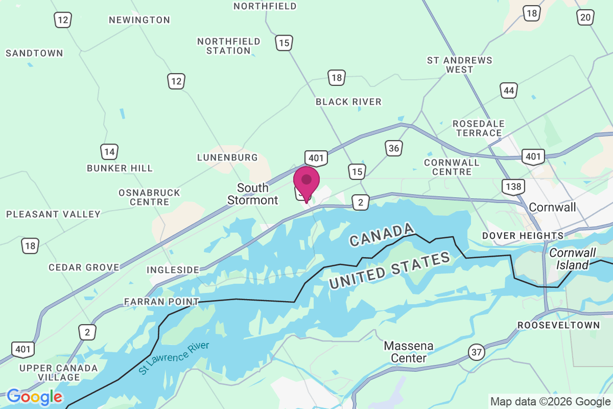 Long Sault map