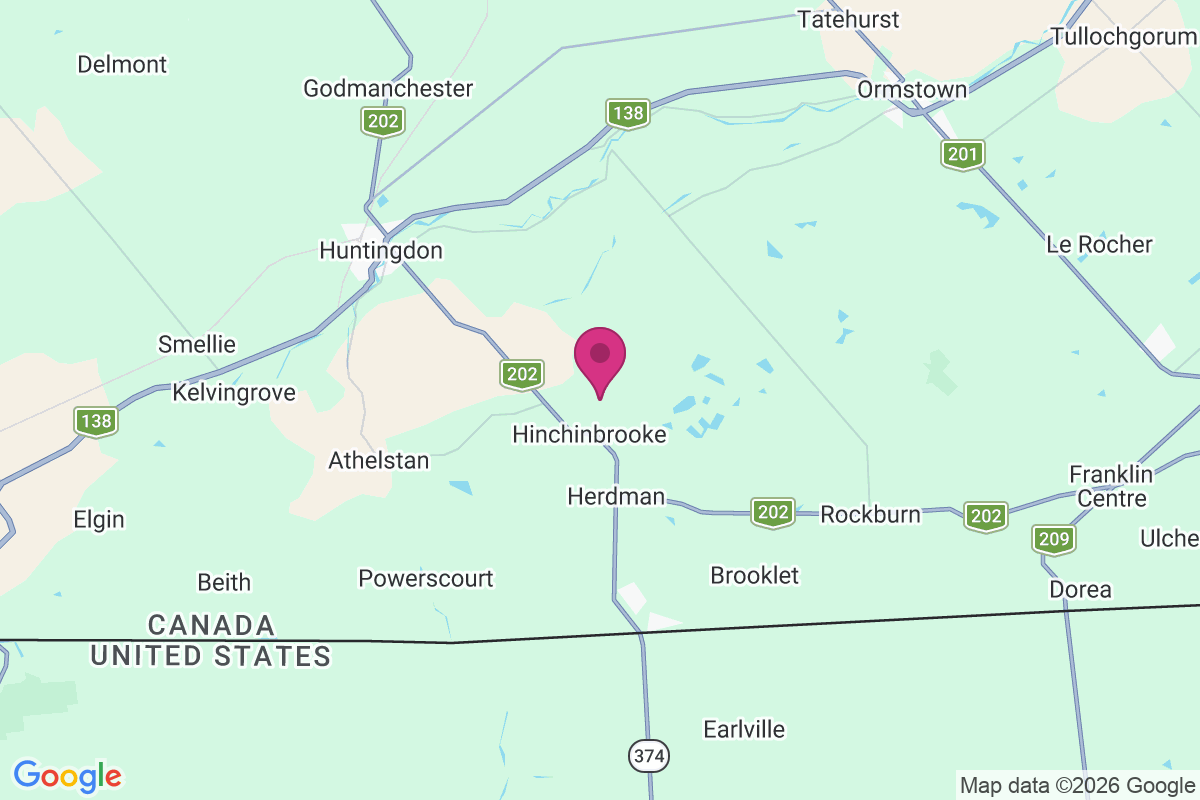 Hinchinbrooke map