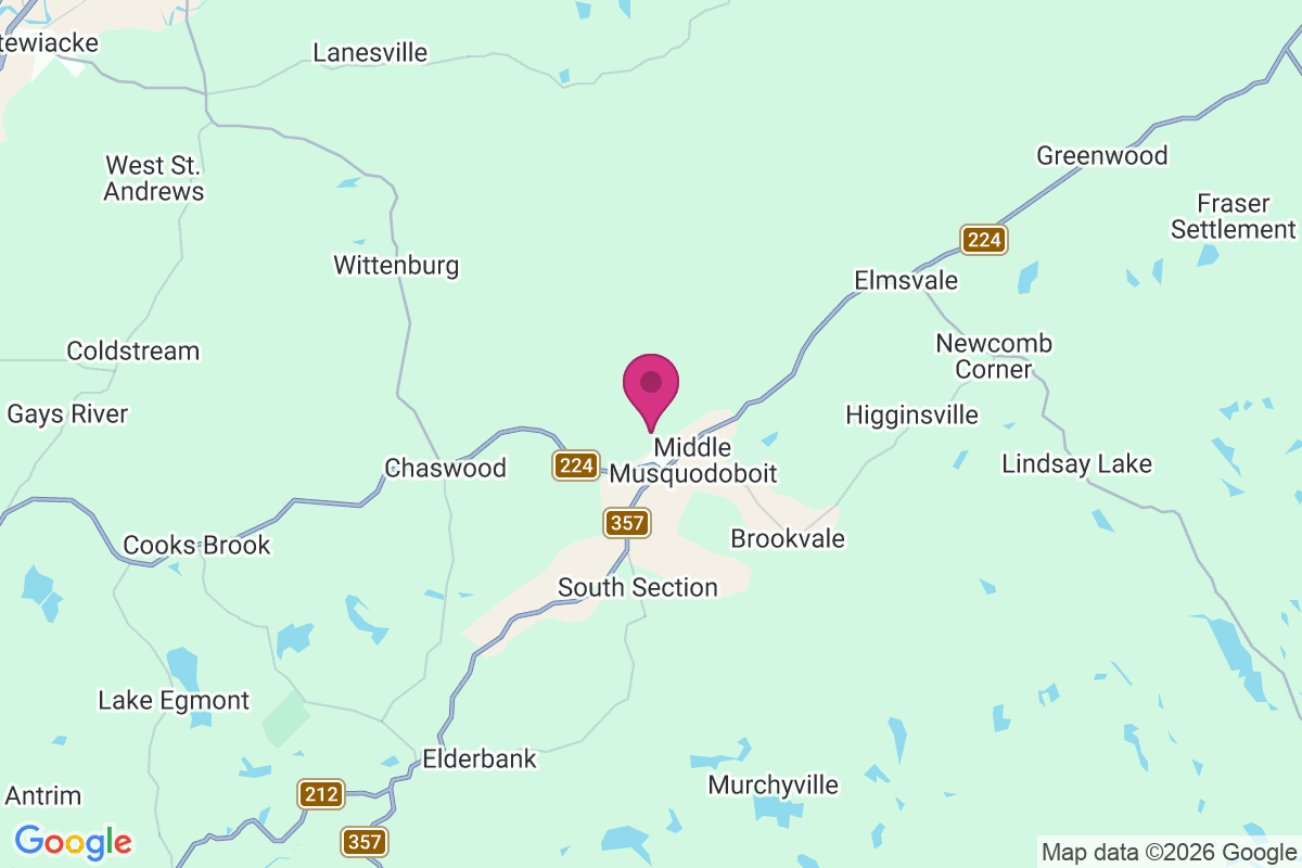 Pine Grove. map