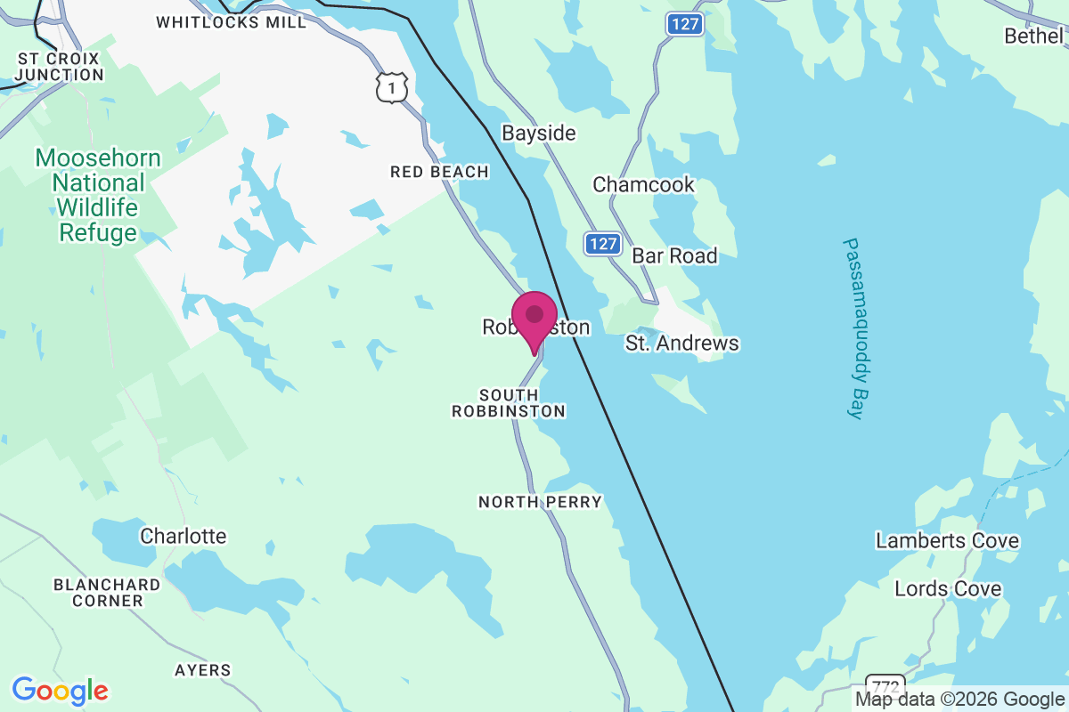 Robbinston map