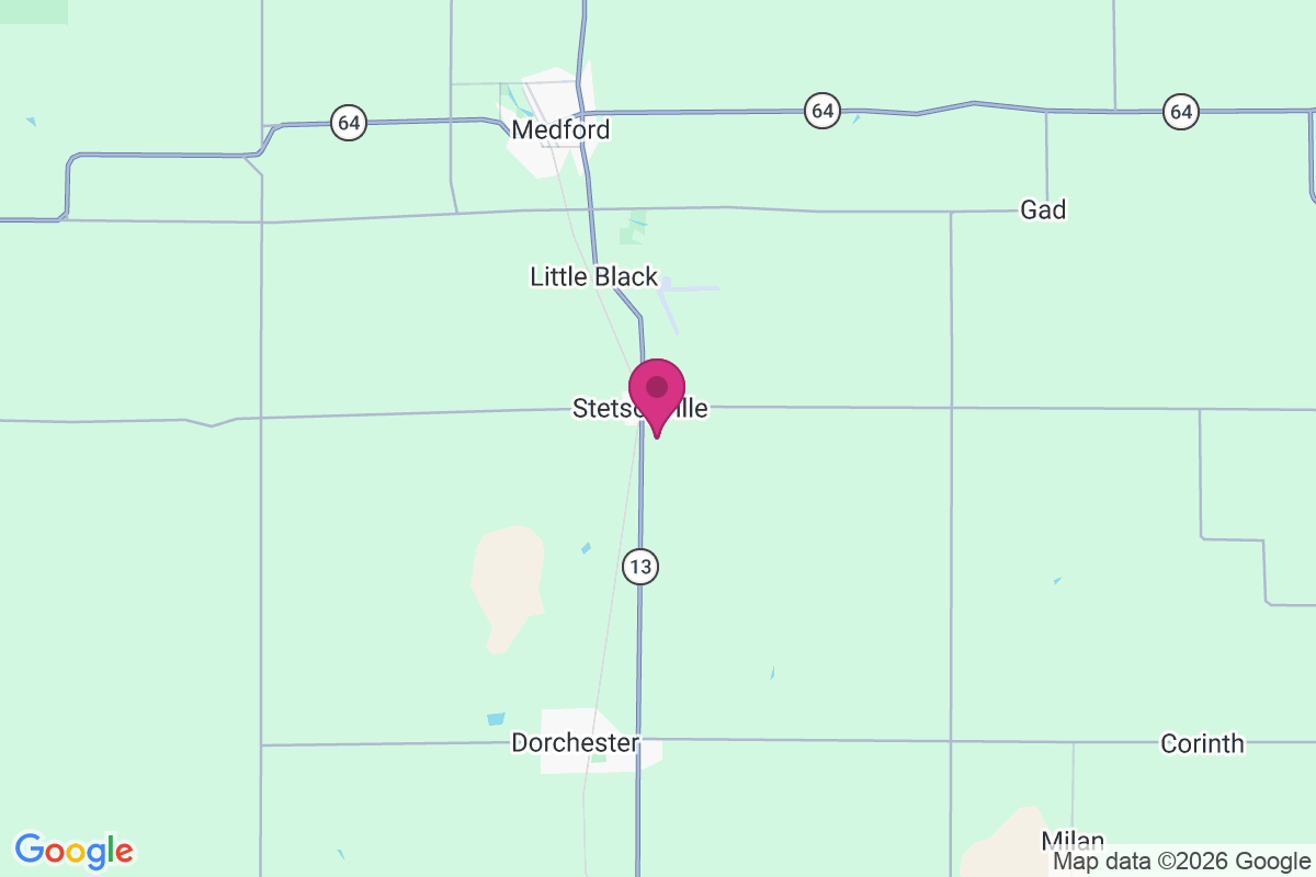 Stetsonville map