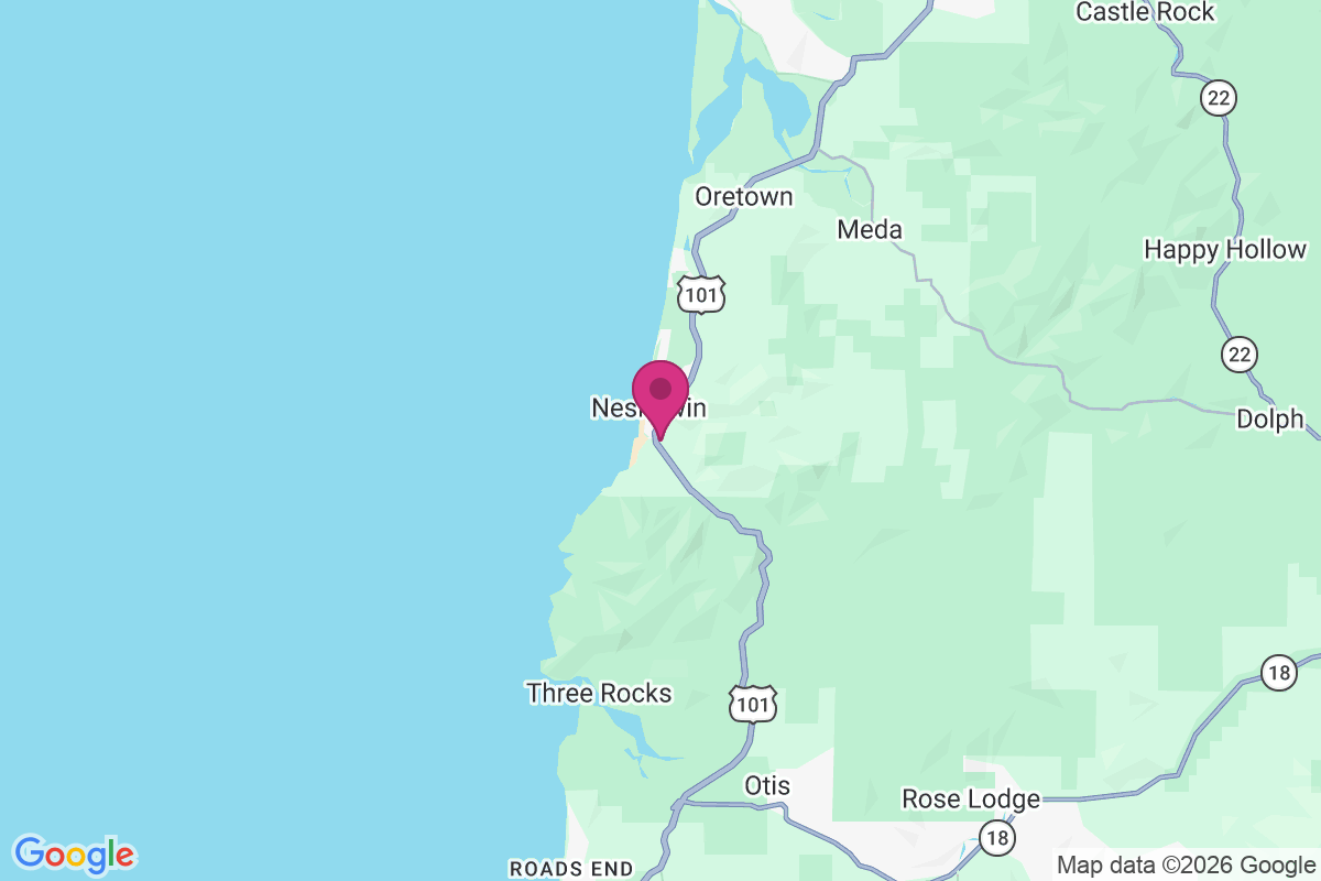 Neskowin map