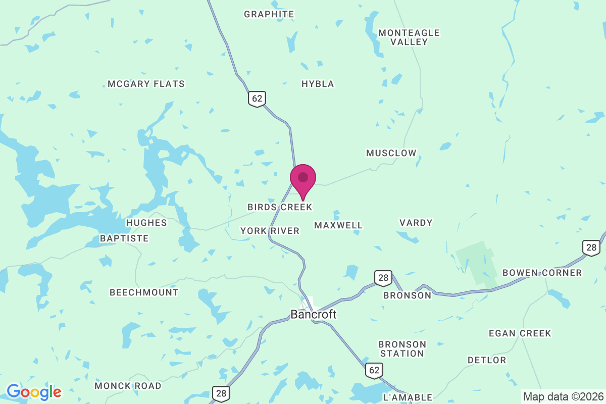 Bird Creek map
