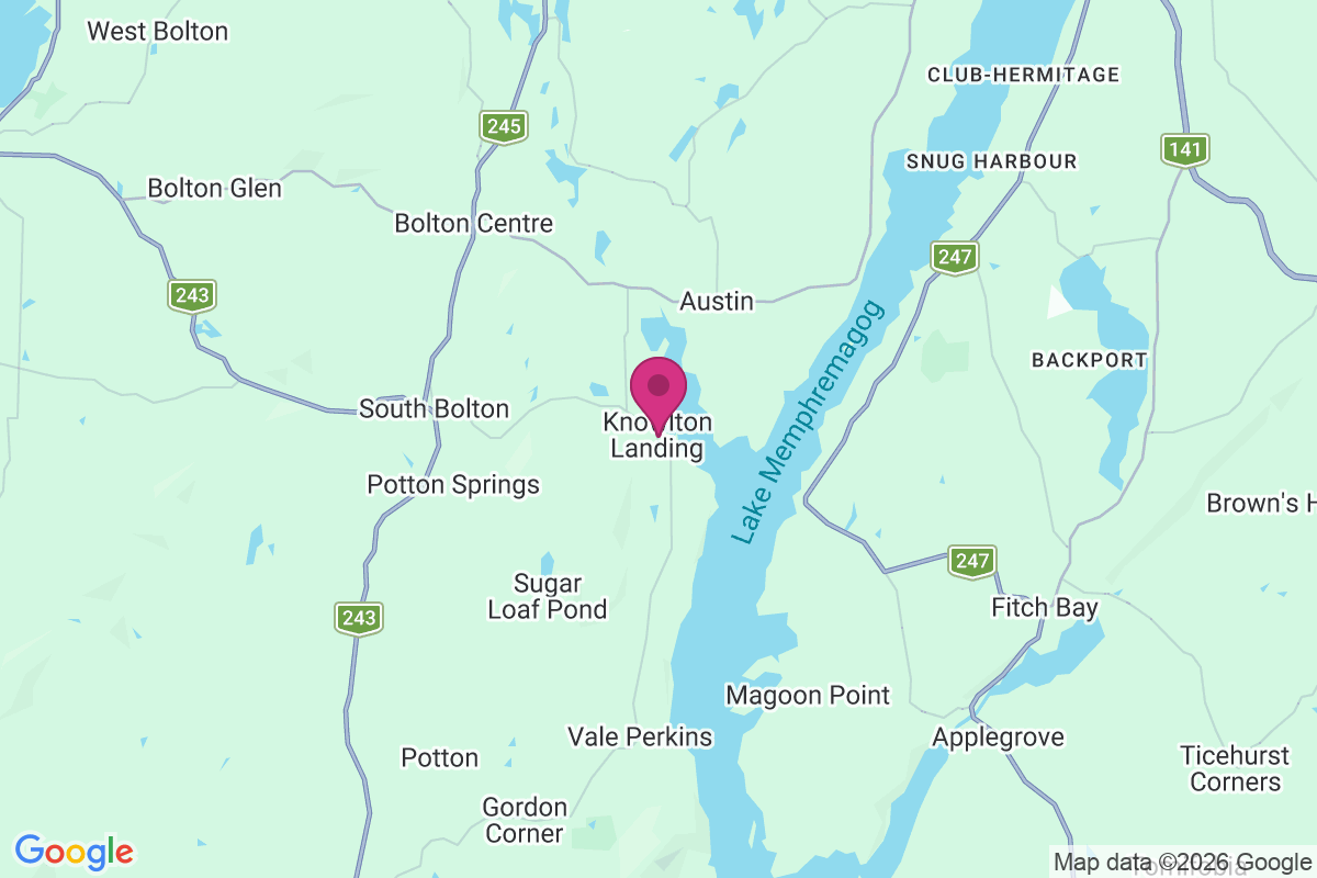 Knowlton Landing map