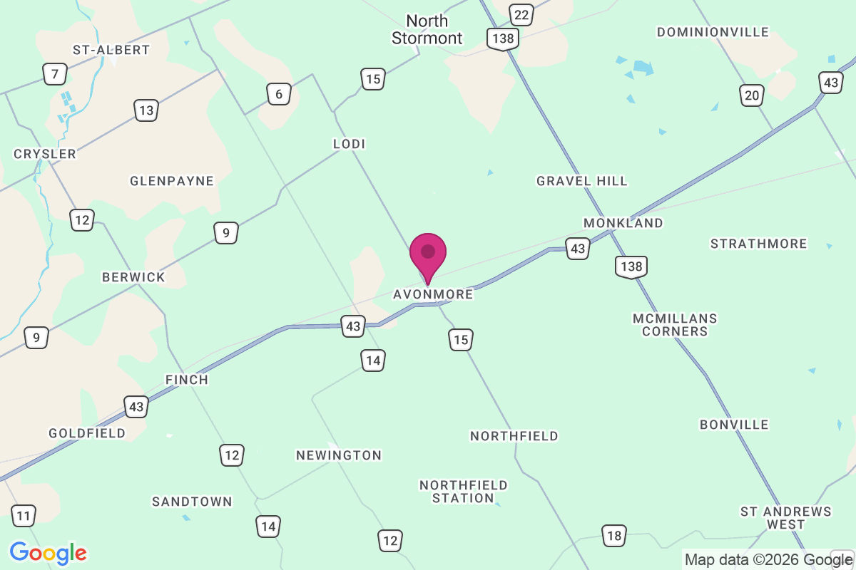 Monkland map