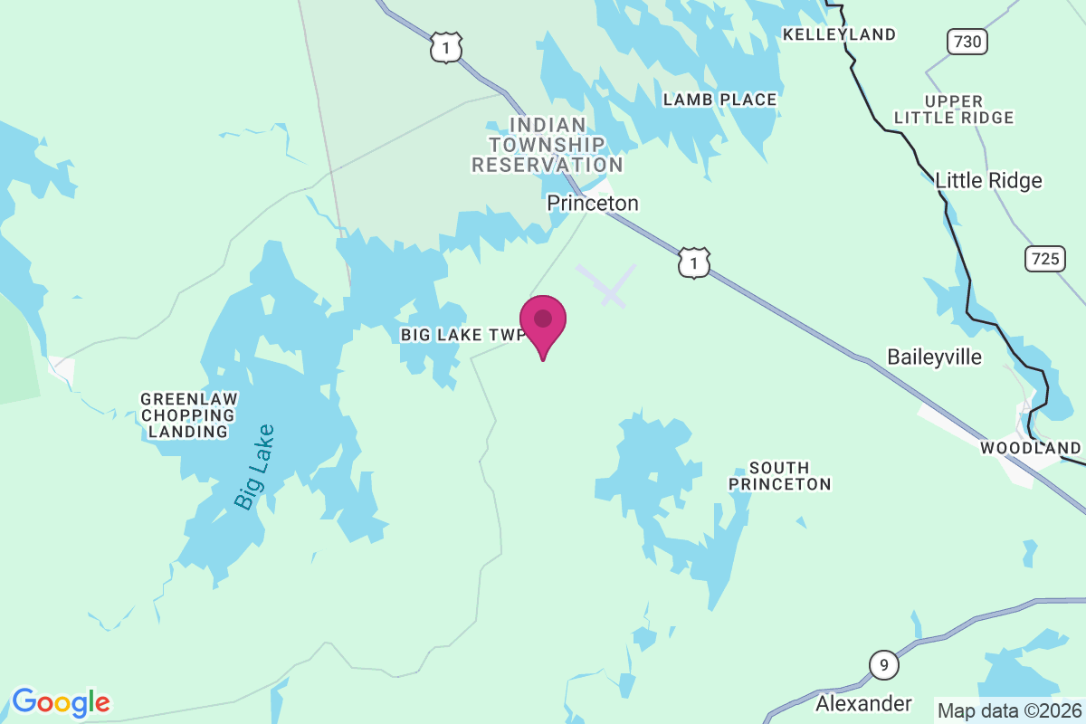 West Princeton map
