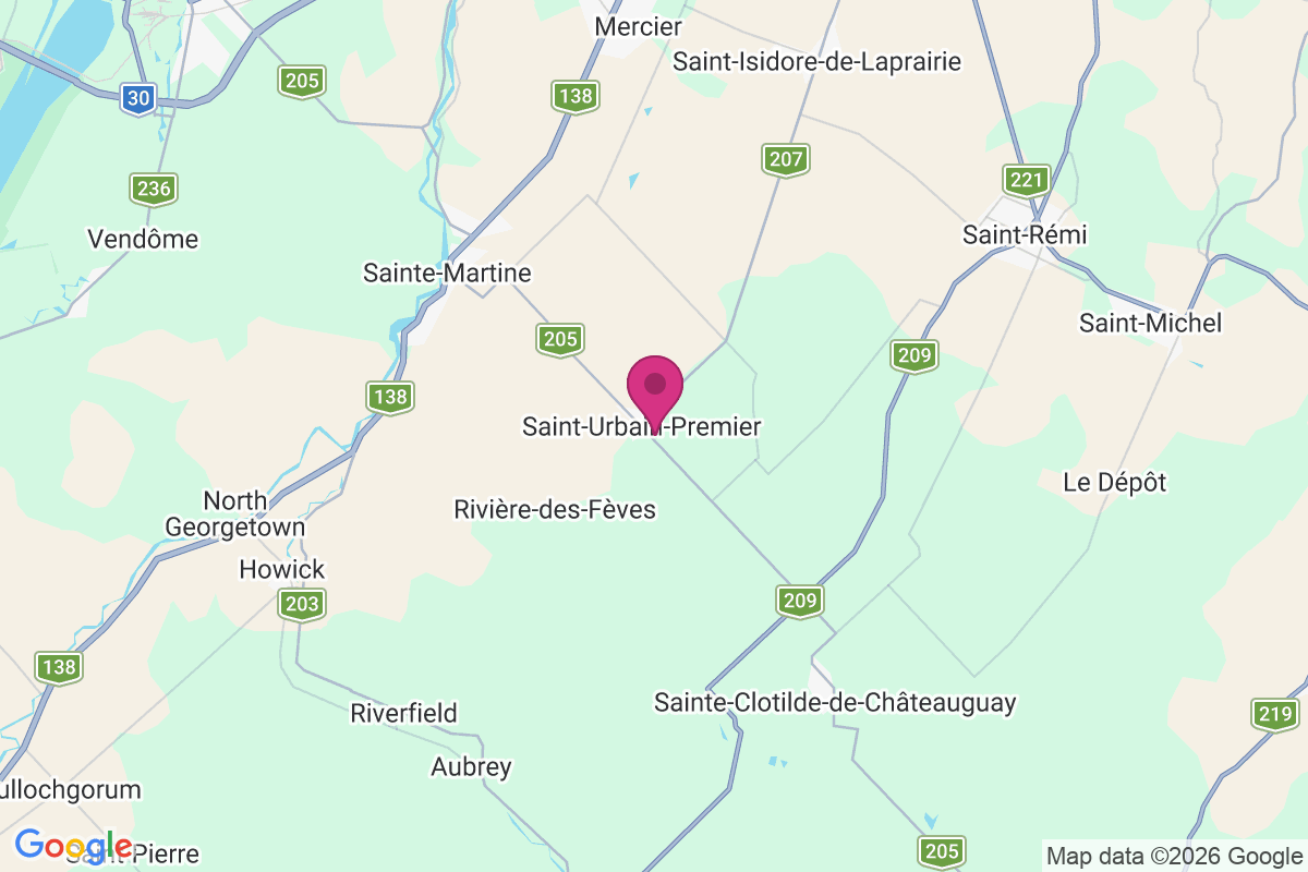 Saint-Urbain-Premier map