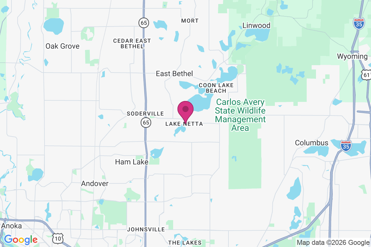 Lake Netta map