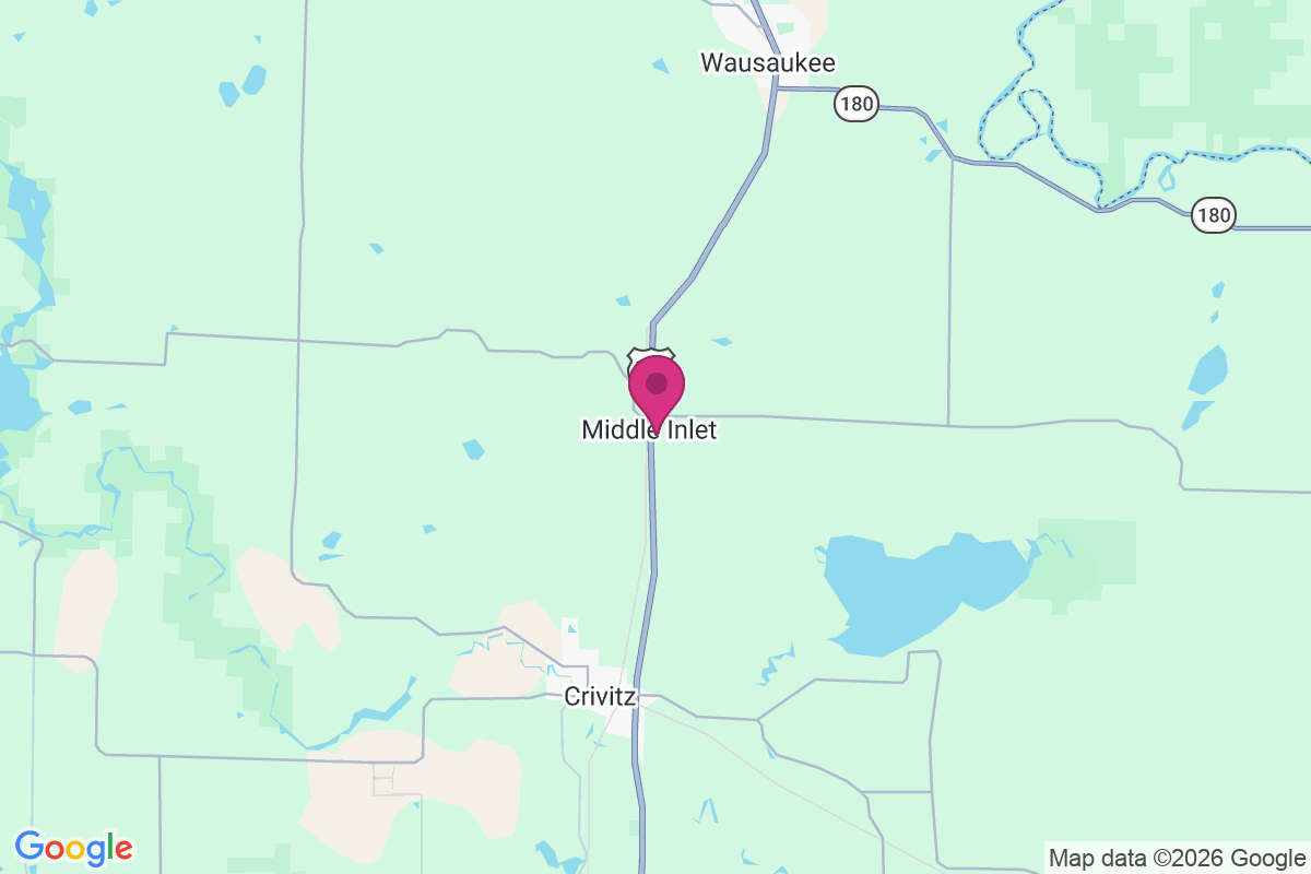 Middle Inlet map