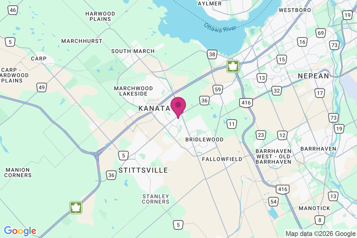Hazeldean map