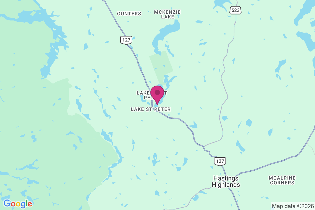 Lake Saint Peter map