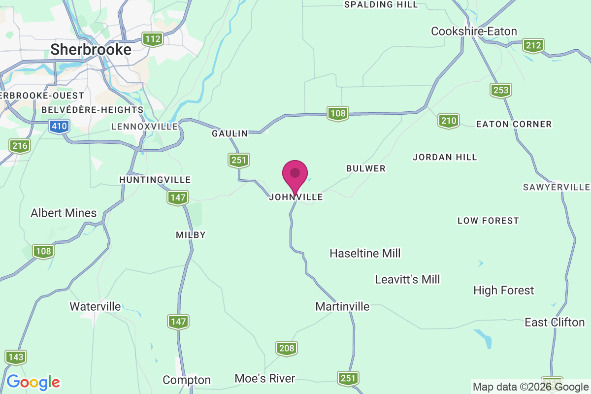 Johnville map