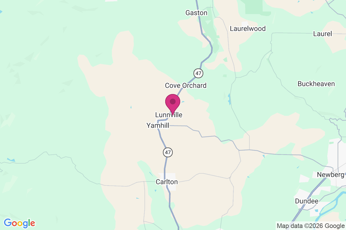 Lunnville map