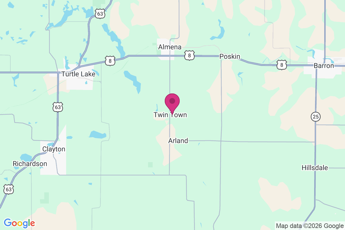 Twin Town map