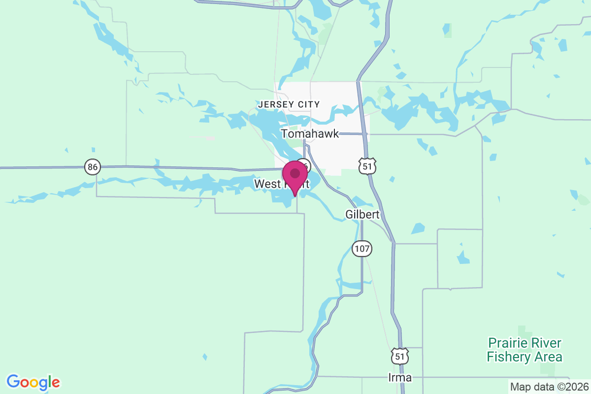 West Kraft map