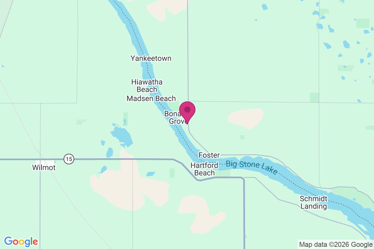 Bonanza Grove map