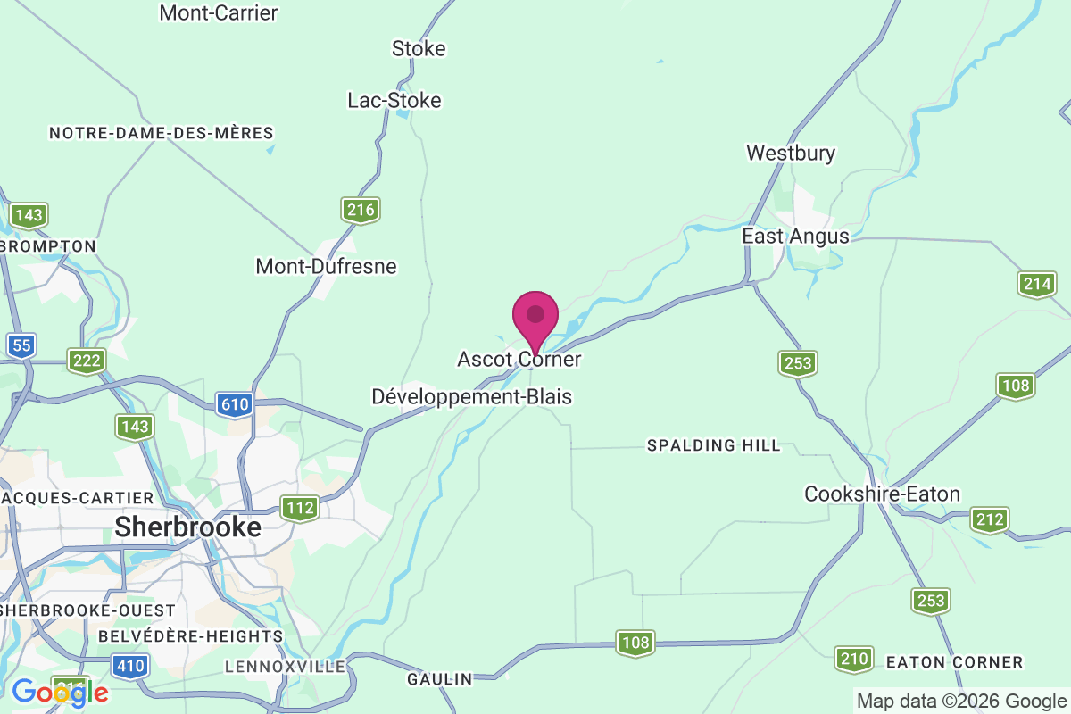 Ascot Corner map