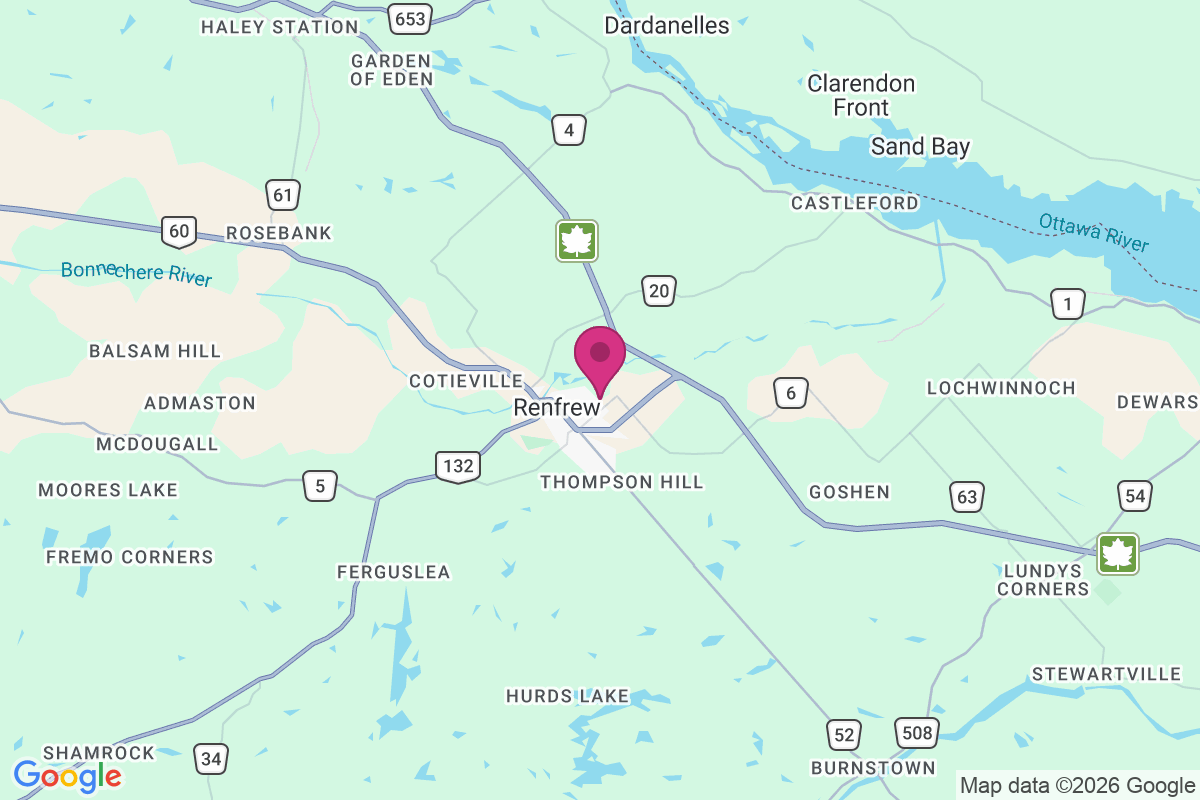 Renfrew map