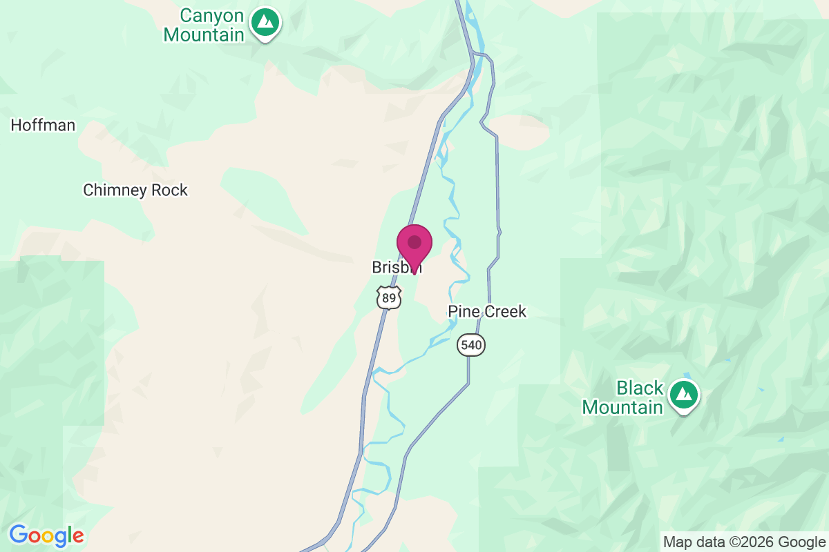 Brisbin map