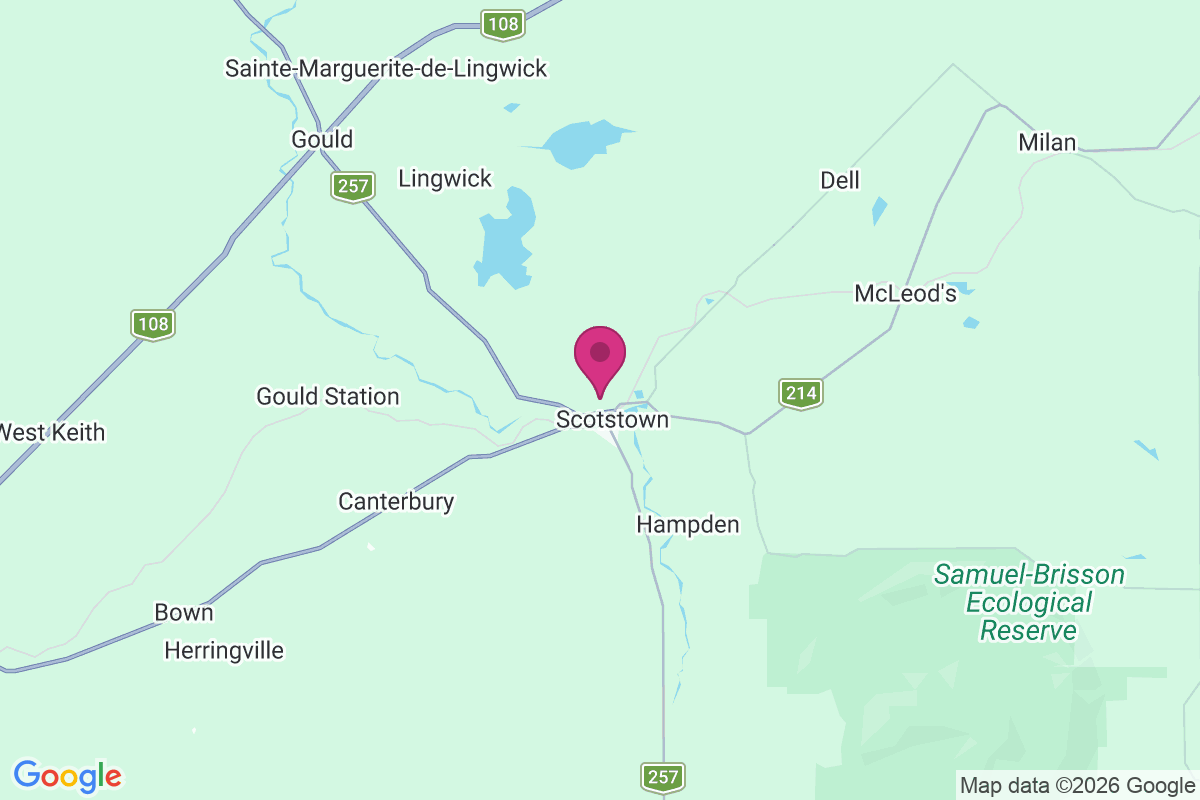 Scotstown map