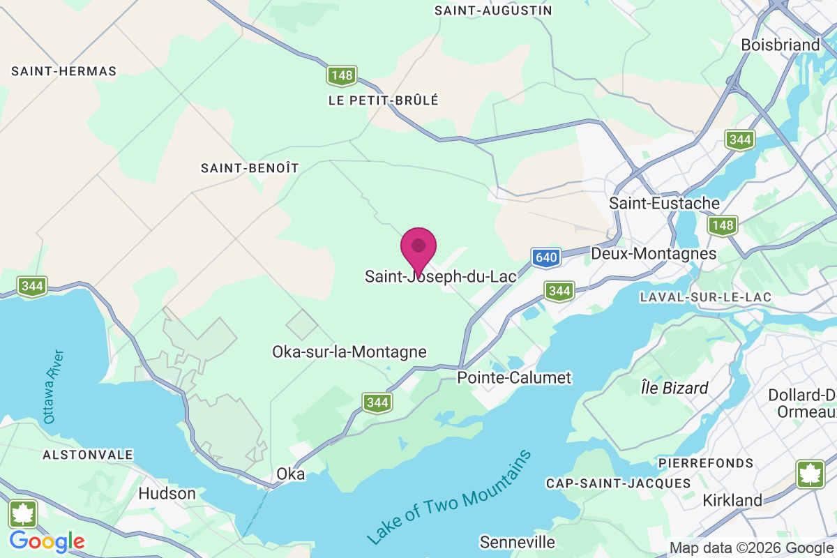 Saint-Joseph-du-Lac map