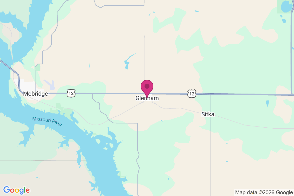 Glenham map
