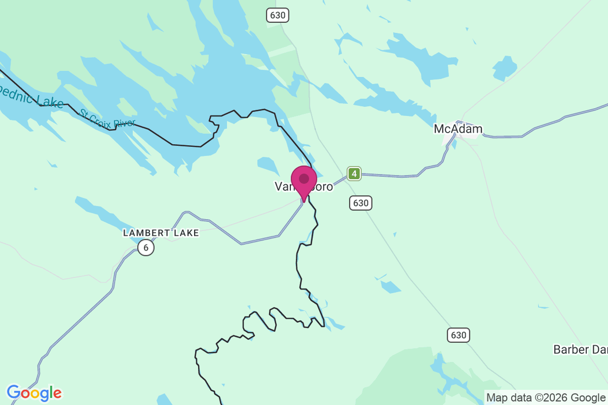 Vanceboro map
