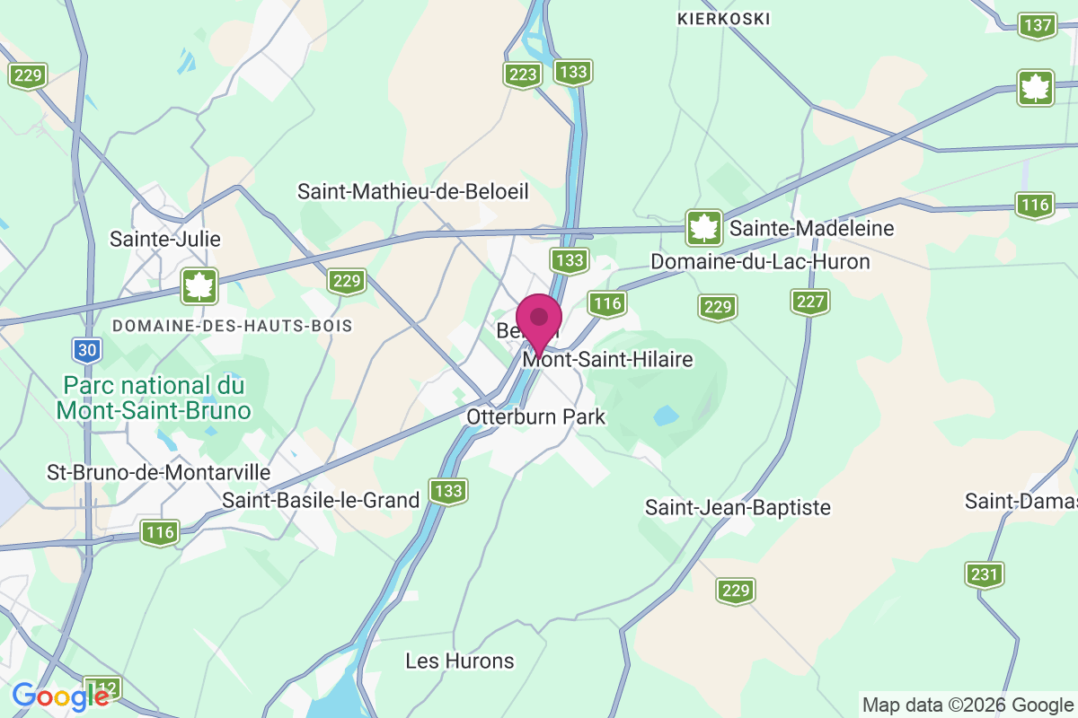 Saint Hilaire map