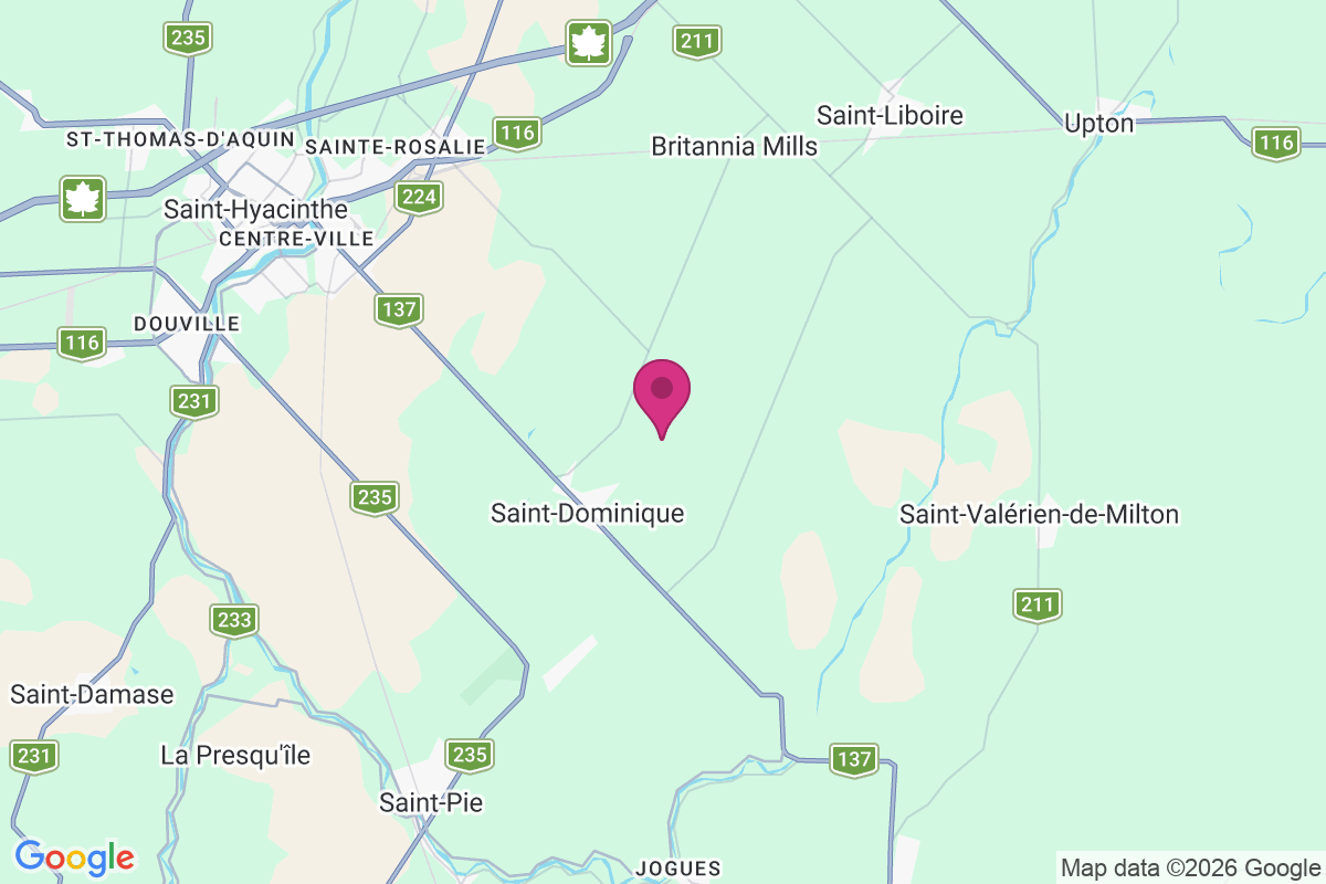 Saint-Dominique map