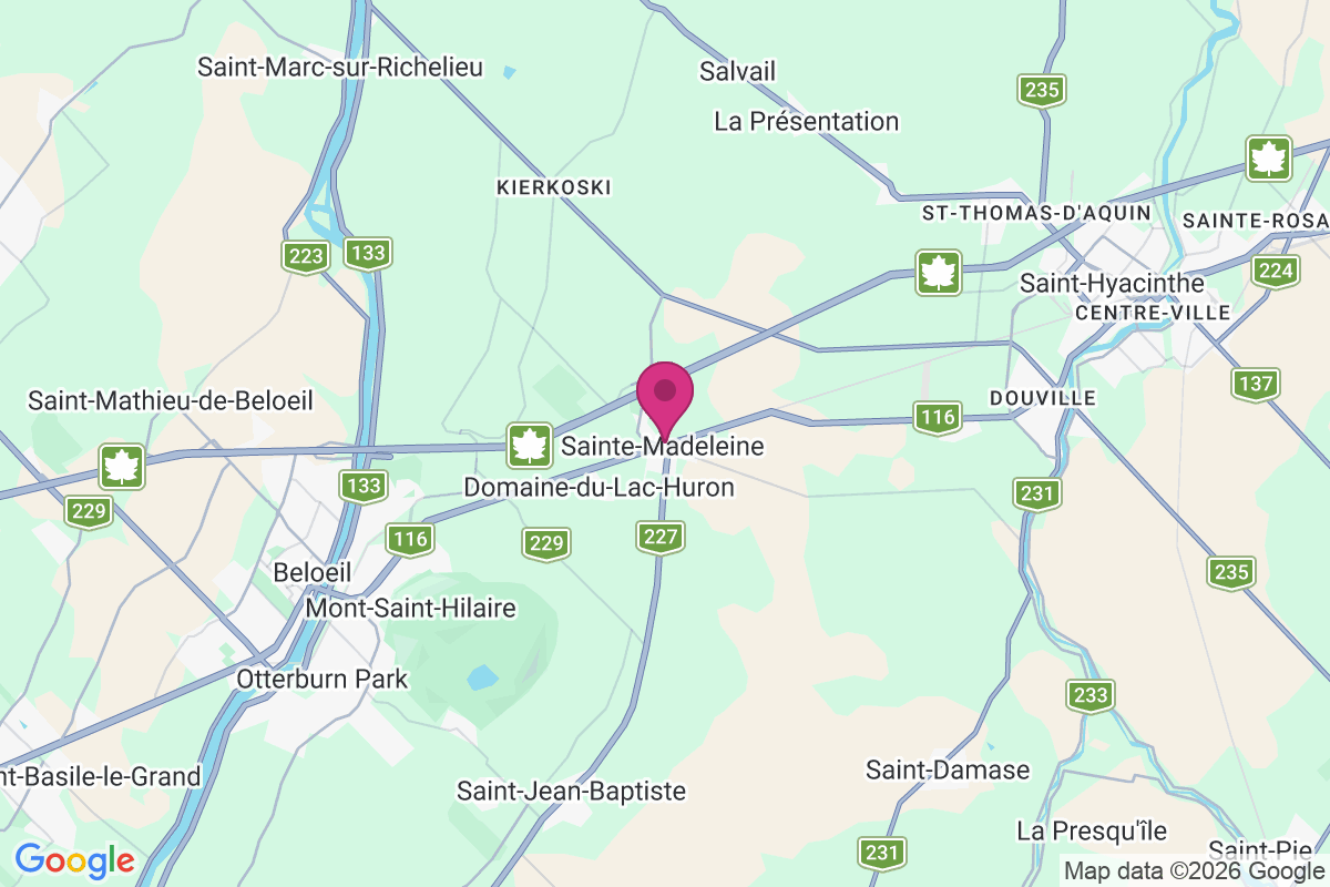 Sainte-Madeleine map