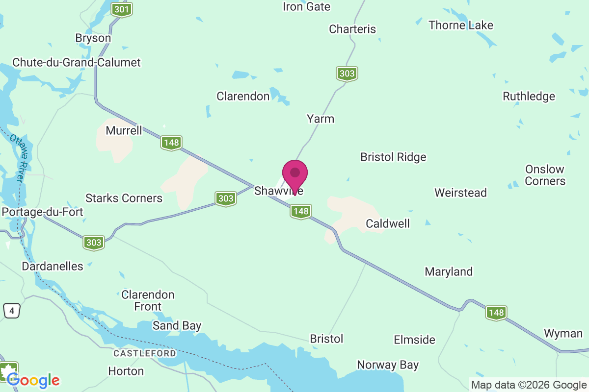 Portage-du-fort map